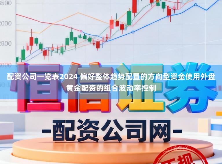 配资公司一览表2024 偏好整体趋势配置的方向型资金使用外盘黄金配资的组合波动率控制